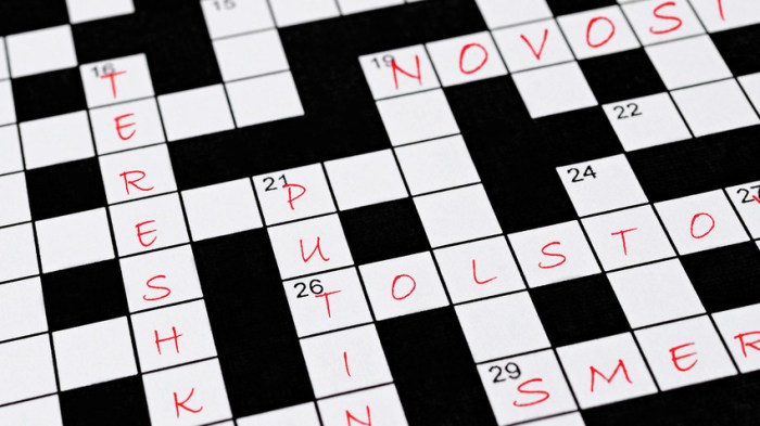 Ruler of old russia crossword