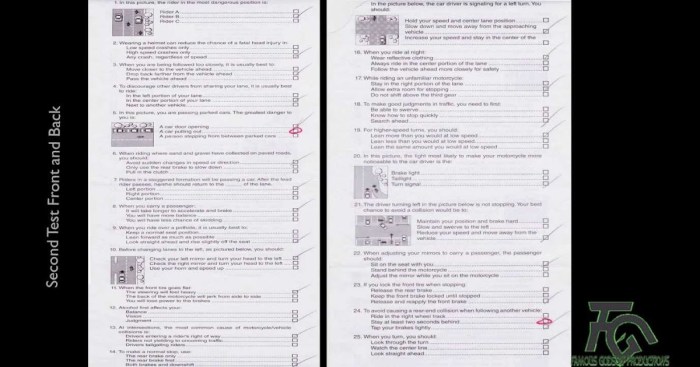 Tn motorcycle license practice test