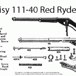 Daisy red ryder parts diagram