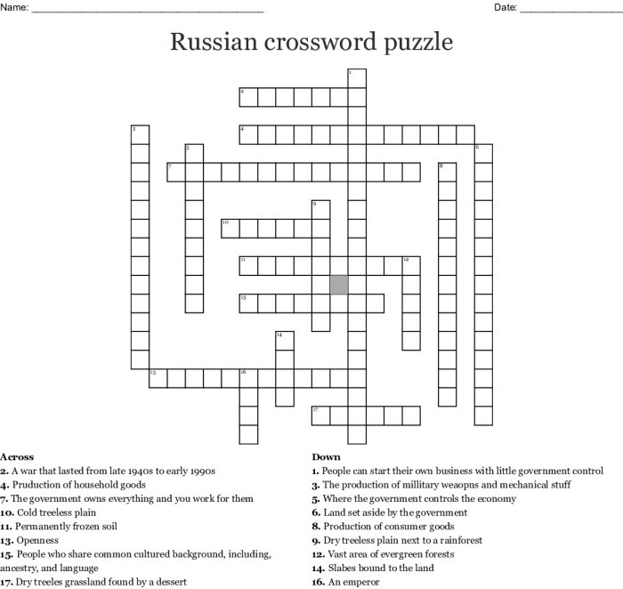 Crossword