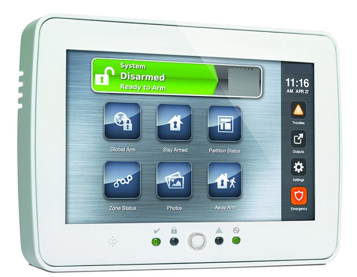 All residential alarm-sounding devices must have a minimum rating of