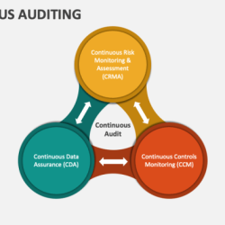 Auditing continuous successful steps process creating